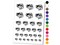 Largemouth Bass Fish Fishing Temporary Tattoo Water Resistant Fake Body Art Set Collection